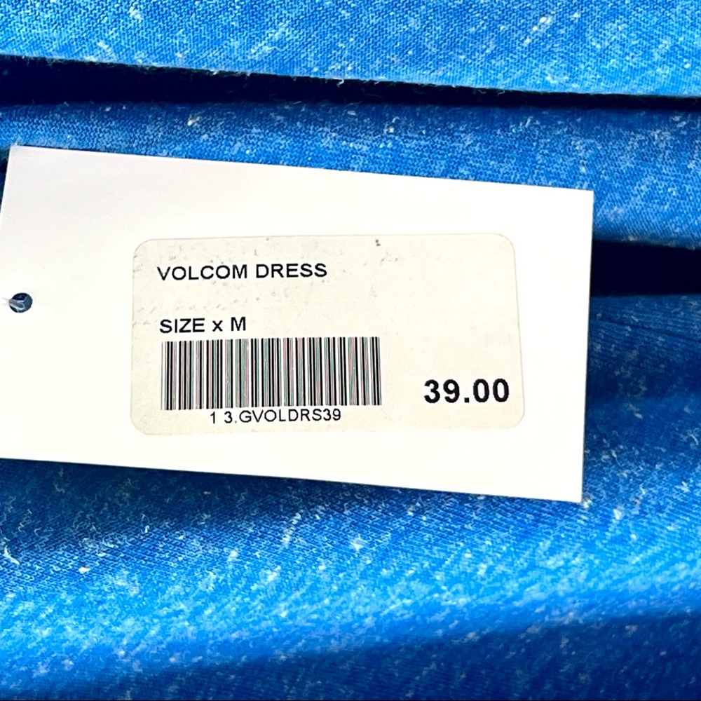 NWT VOLCOM Second Trance Ruffled Top Racer Back Dress—SZ. Medium - Picture 8 of 16